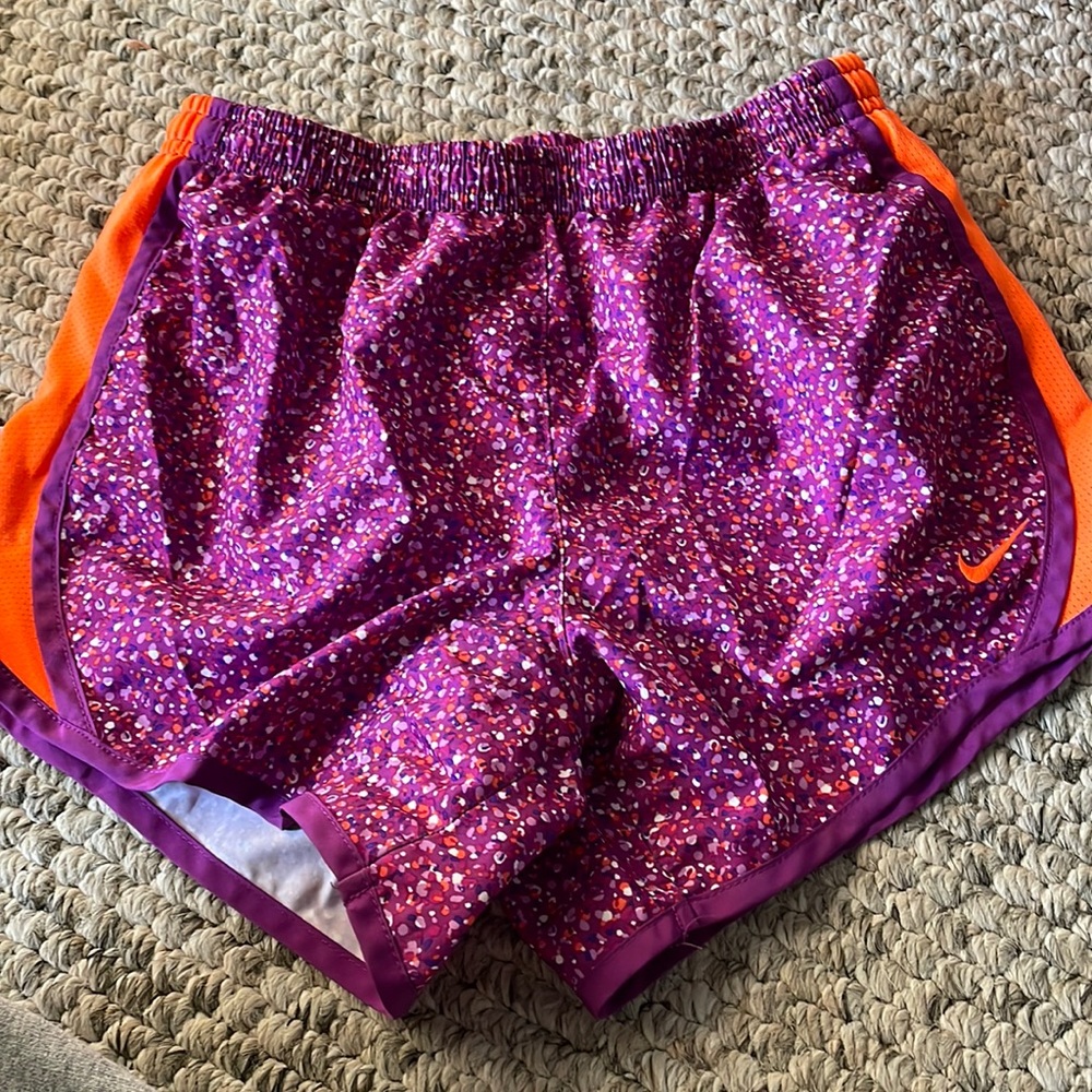 Nike dri fit lined shorts